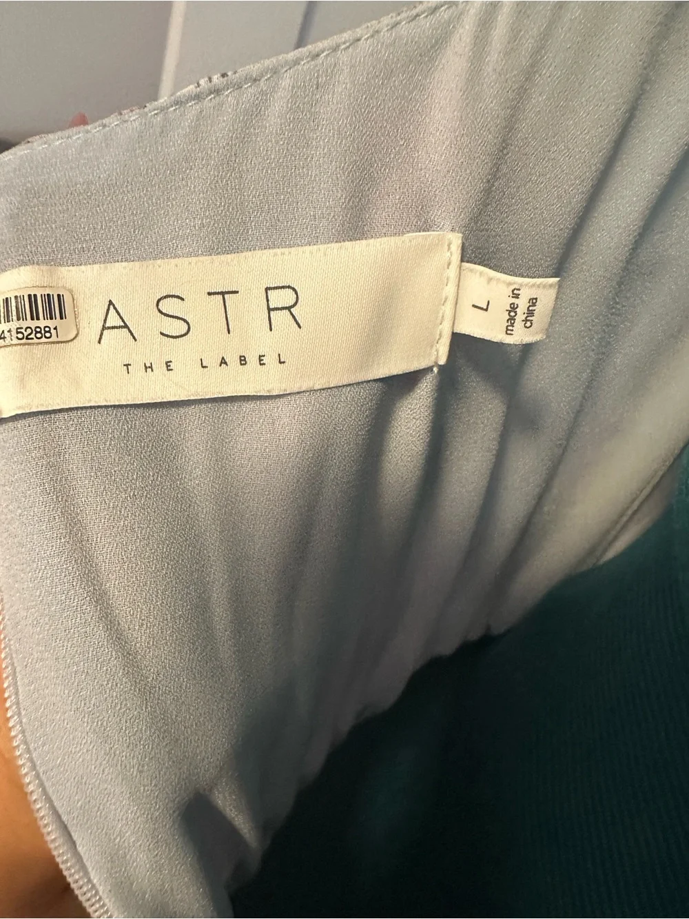 Astr Floral Twist Maxi Dress in Pastel Pink and Cream - Picture 4 of 6